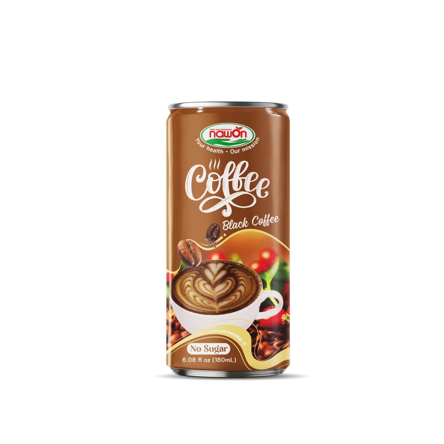 180ml Coffee Black Nosugar Drink