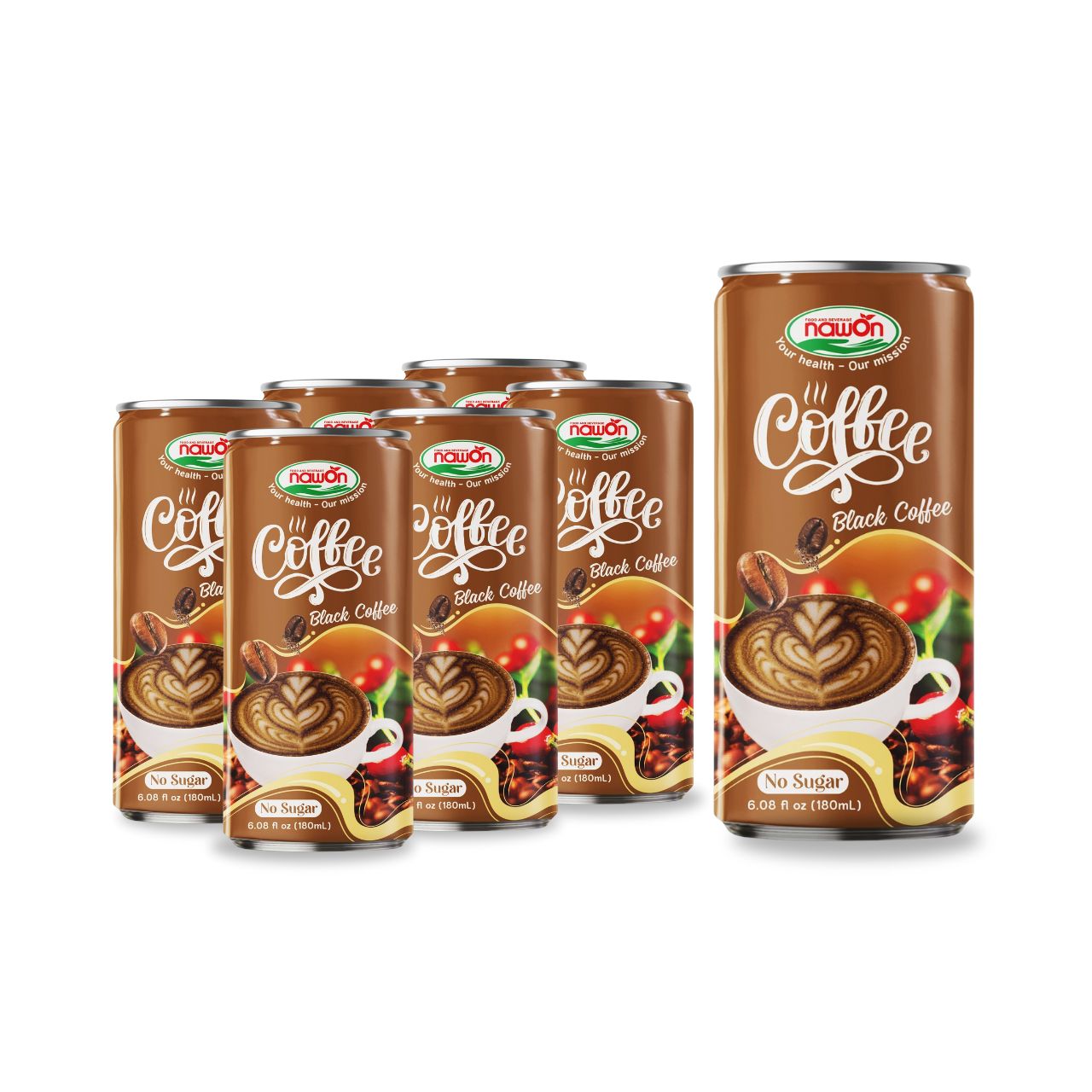 180ml nawon premium black coffee