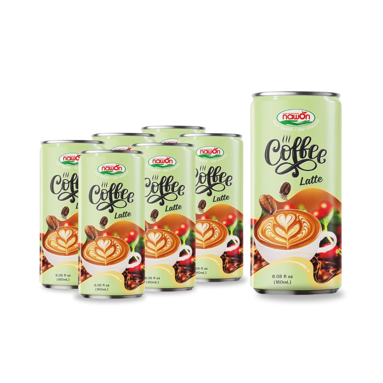 180ml nawon premium latte coffee