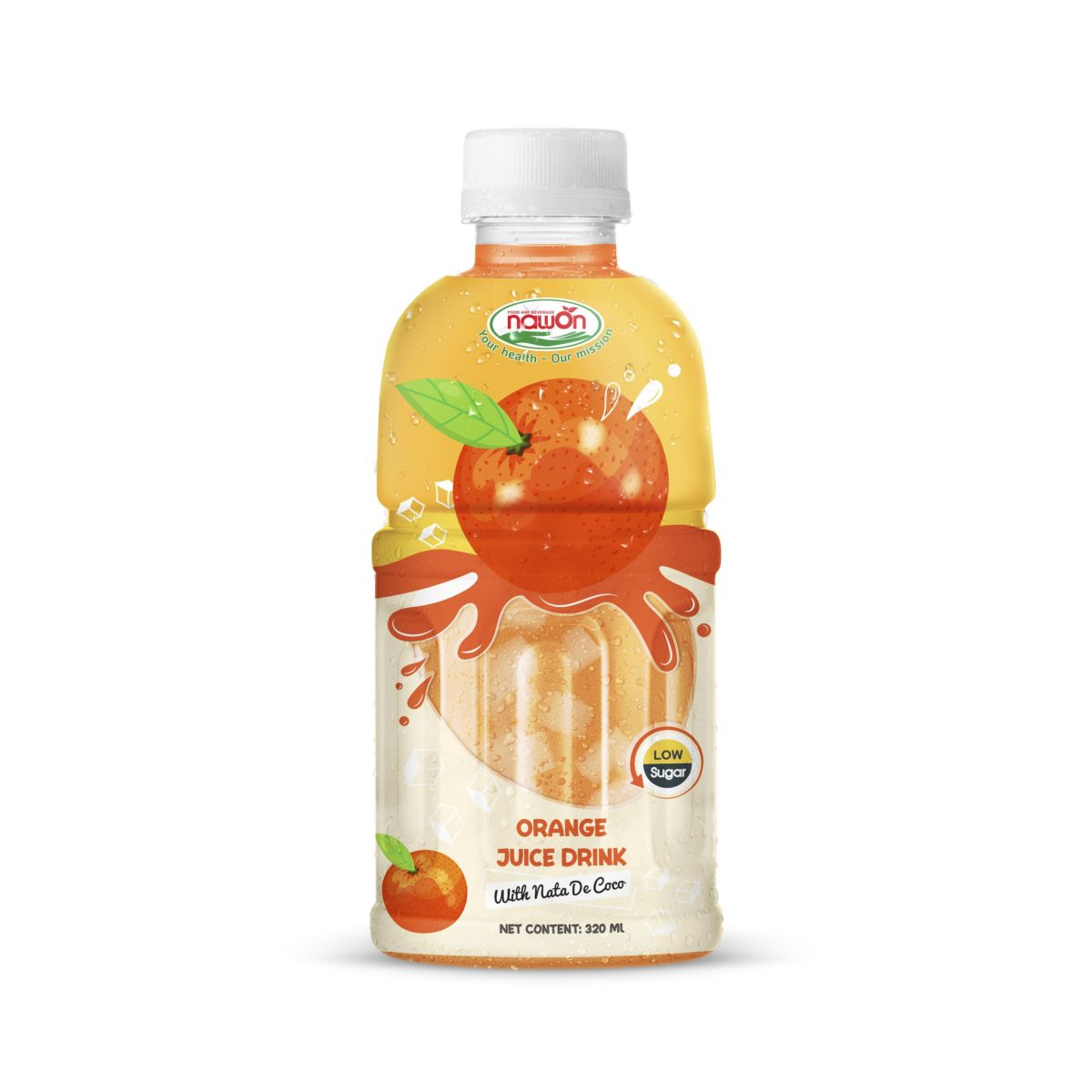 320ml Orange Nata de Coco Juice