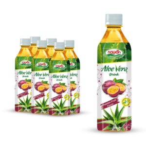 bottle 500 ml 16 9 fl oz nfc aloe vera drink passion fruit flavor (2)