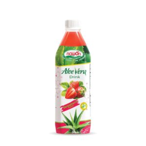 bottle 500ml aloe vera drink strawberry flavor