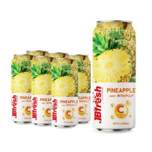 can 490ml 16 56 fl oz pineapple juice with pulp enriching vitamin c