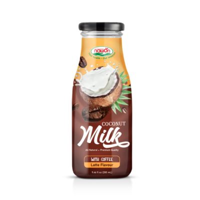 Coconut Milk With Coffee Latte Flavor
