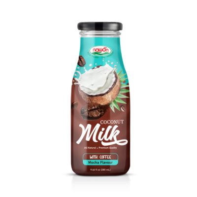 Coconut Milk With Coffee Mocha Flavor