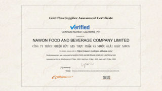 Nawon verified supplier by sgs group by alibaba platform