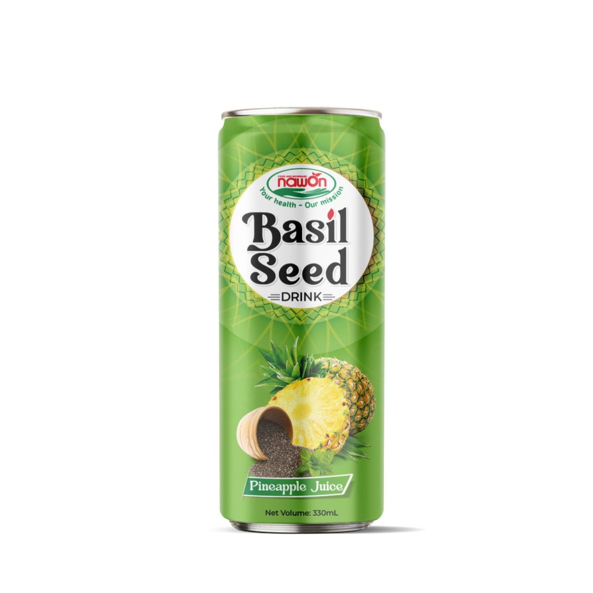 Basil Seed Pineapple Flavor