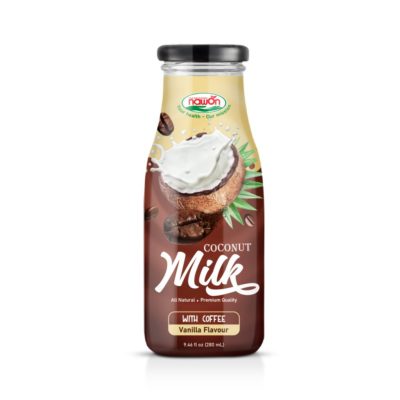 Coconut Milk With Coffee Vanilla Flavor