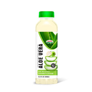 Refreshing bottle 500 ml 16 9 fl oz NFC aloe vera drink with coconut flavor | Nawon