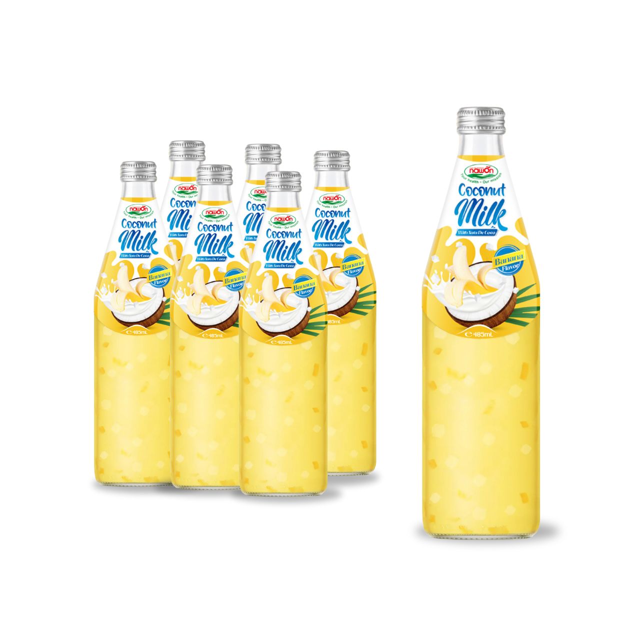 250ml nawon coconut milk banana flavor