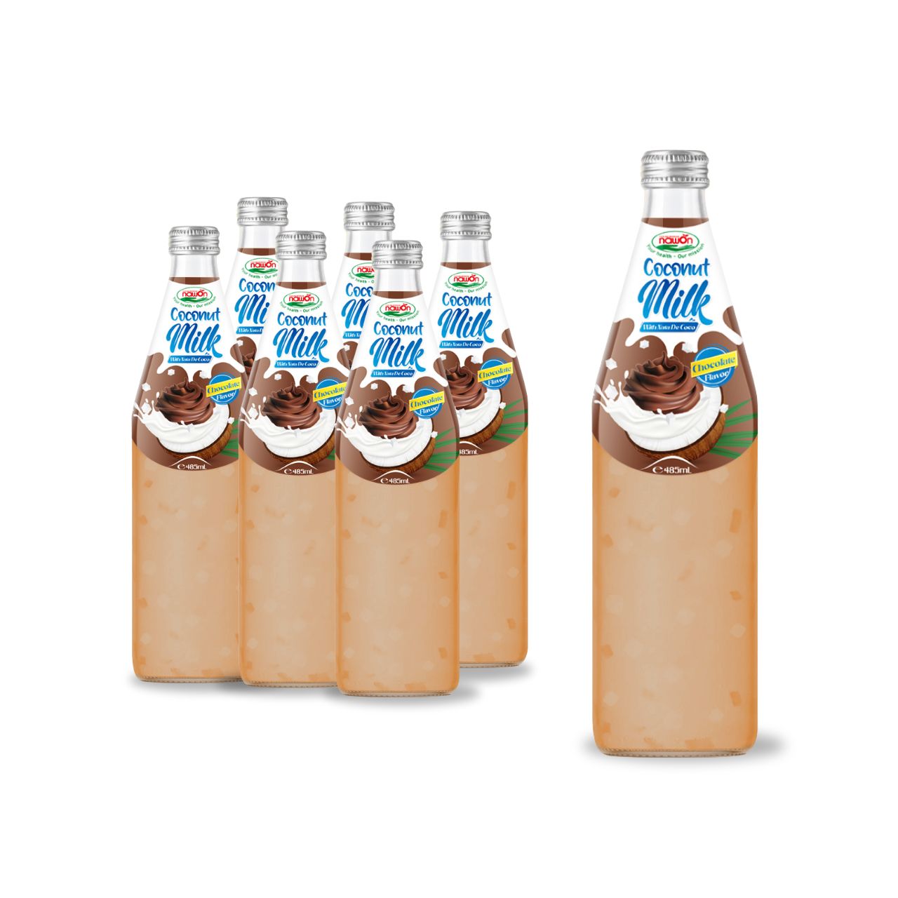 485ml nawon coconut milk chocolate flavor