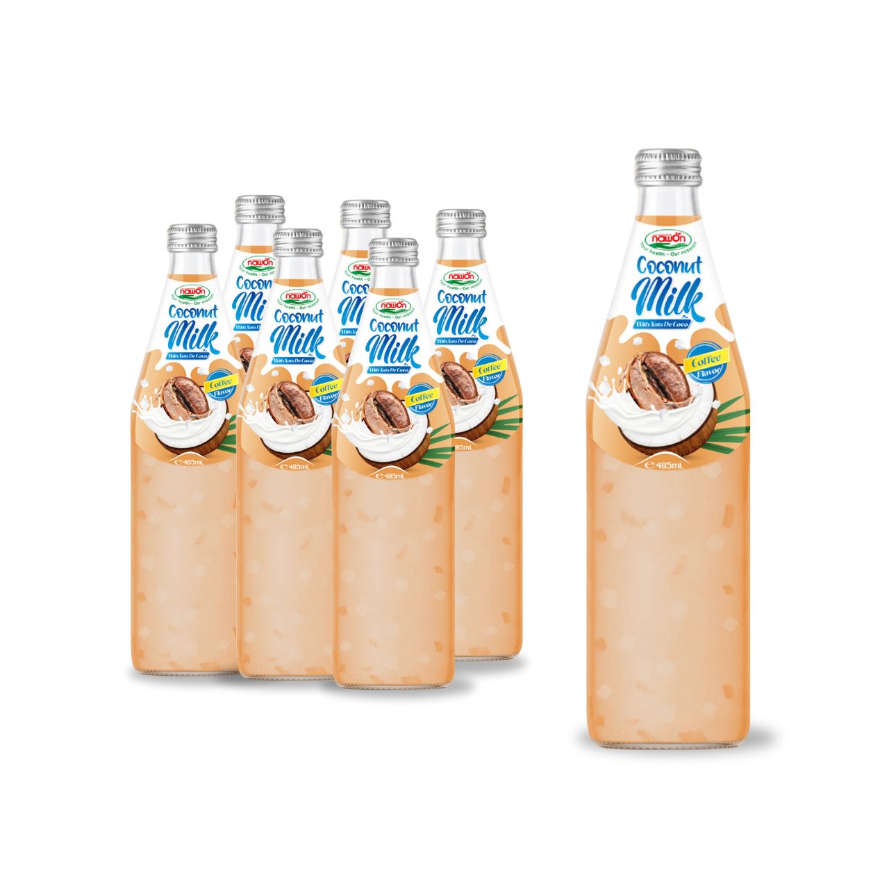 485ml nawon coconut milk coffee flavor