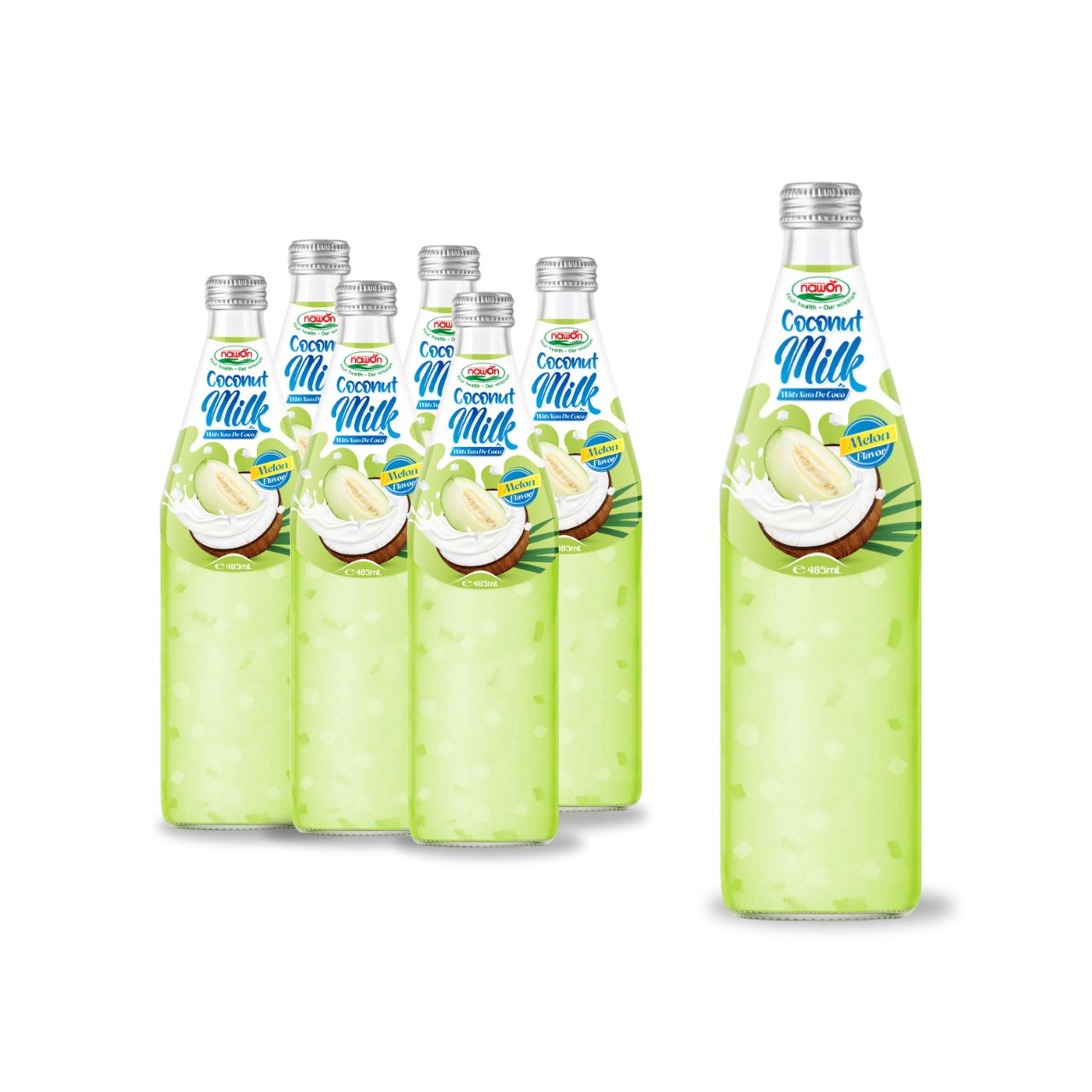 485ml nawon coconut milk with melon flavor