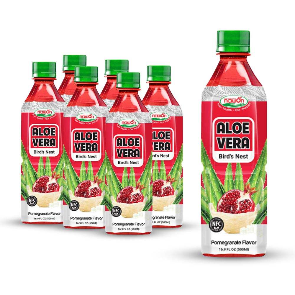 500ml aloe vera juice pomegranate birdnest