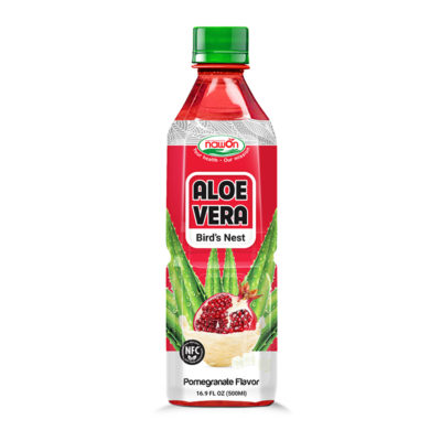 Aloe vera juice drink birdnest pomegranate flavor