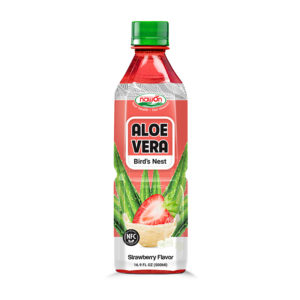 Aloe vera juice drink birdnest strawberry flavor