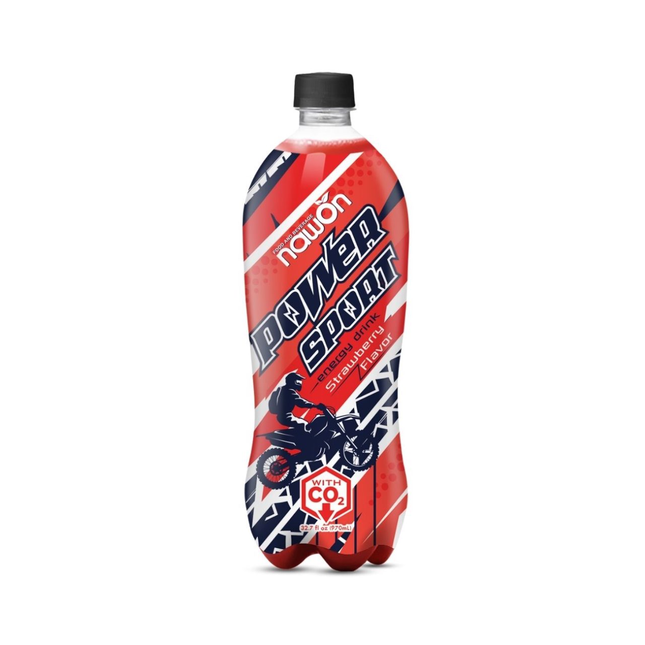 Bottle 970 ml 32 8 fl oz nawon power energy drink with strawberry flavor (4)