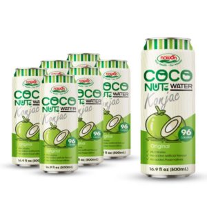 500ml best pure coconut water konjac lime
