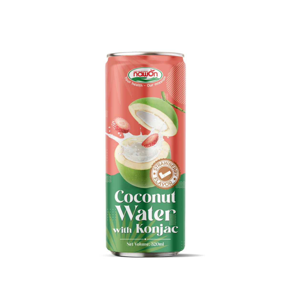 Coconut Water Melon Konjac Strawberry