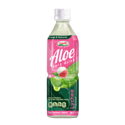 Fresh & Natural Aloe Vera Juice Lychee Flavor
