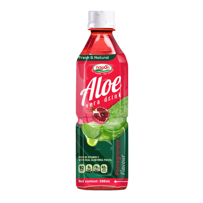 Natural Aloe Vera Juice Pomegranate Flavor
