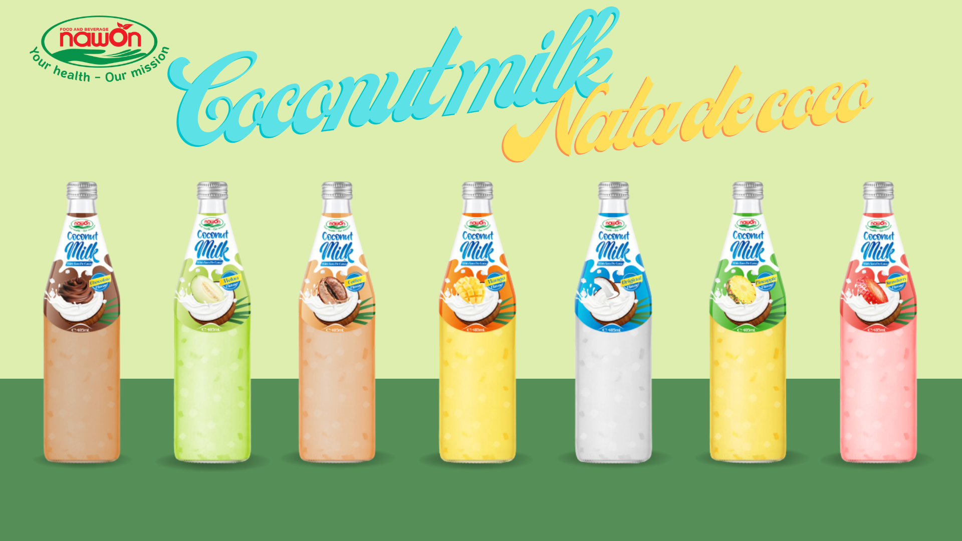 Coconut Milk Nata De Coco