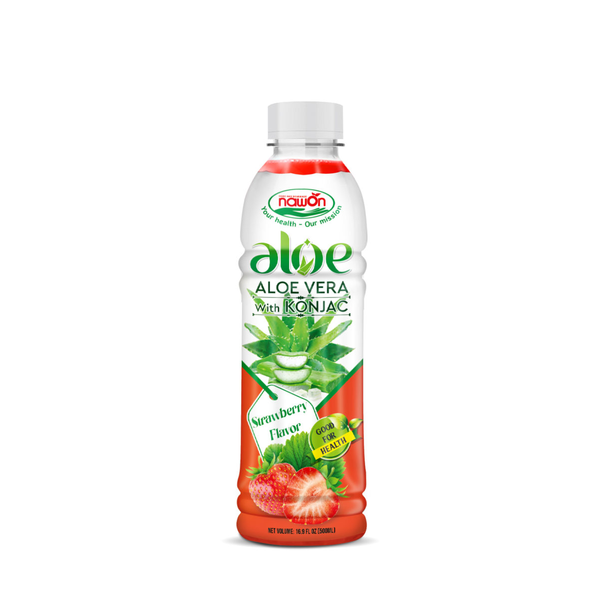 Aloe Vera Drink Konjac Strawberry