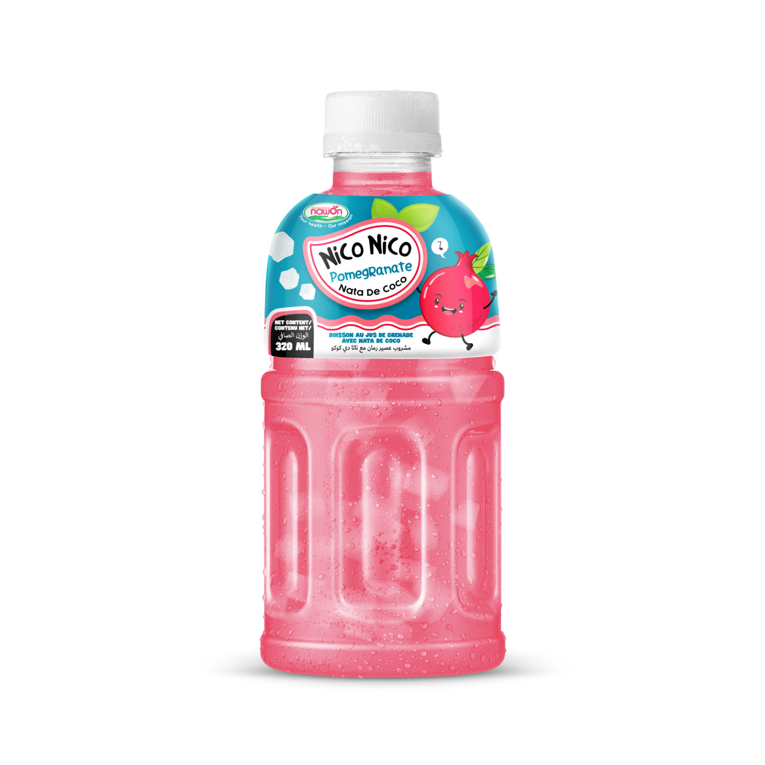 Nata De Coco Pomegranate Juice