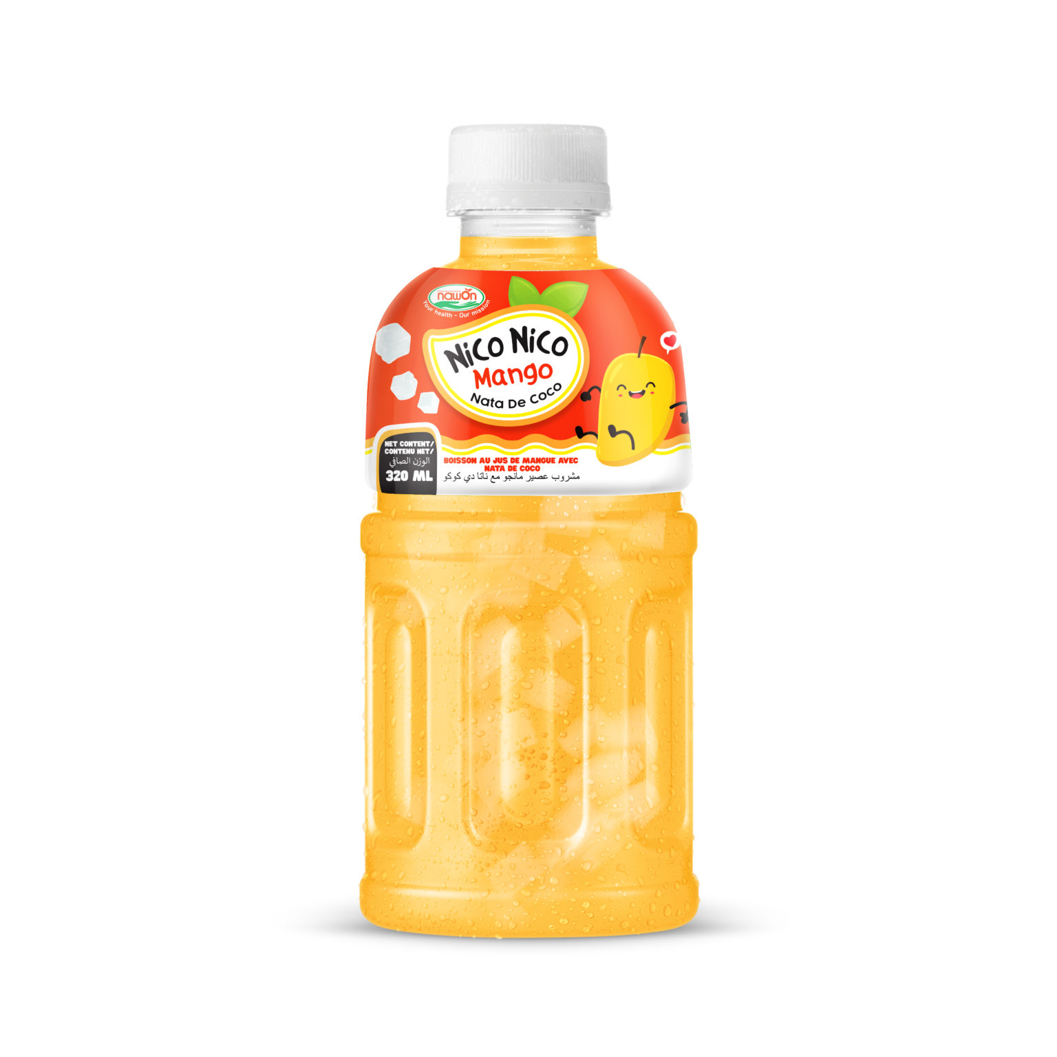 Nata De Coco Mango Fruit Juice