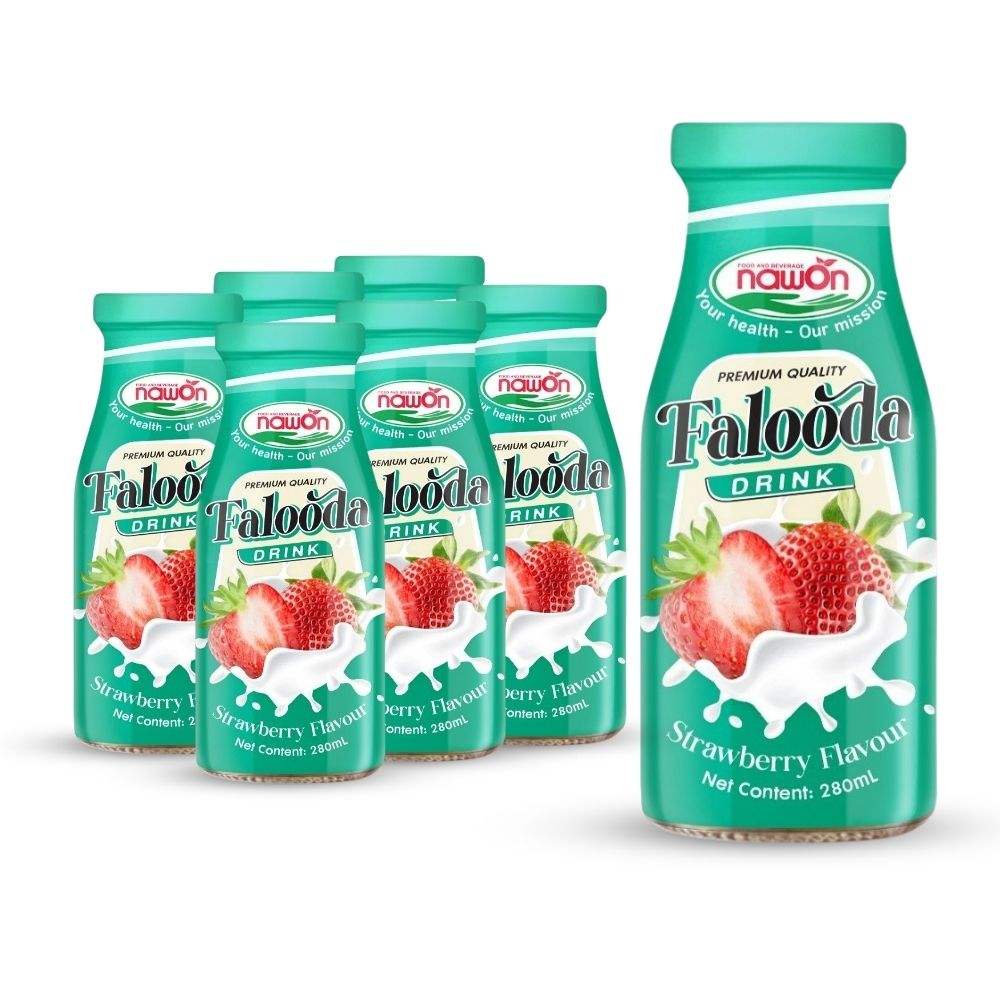 280ml nawon falooda drink strawberry flavor