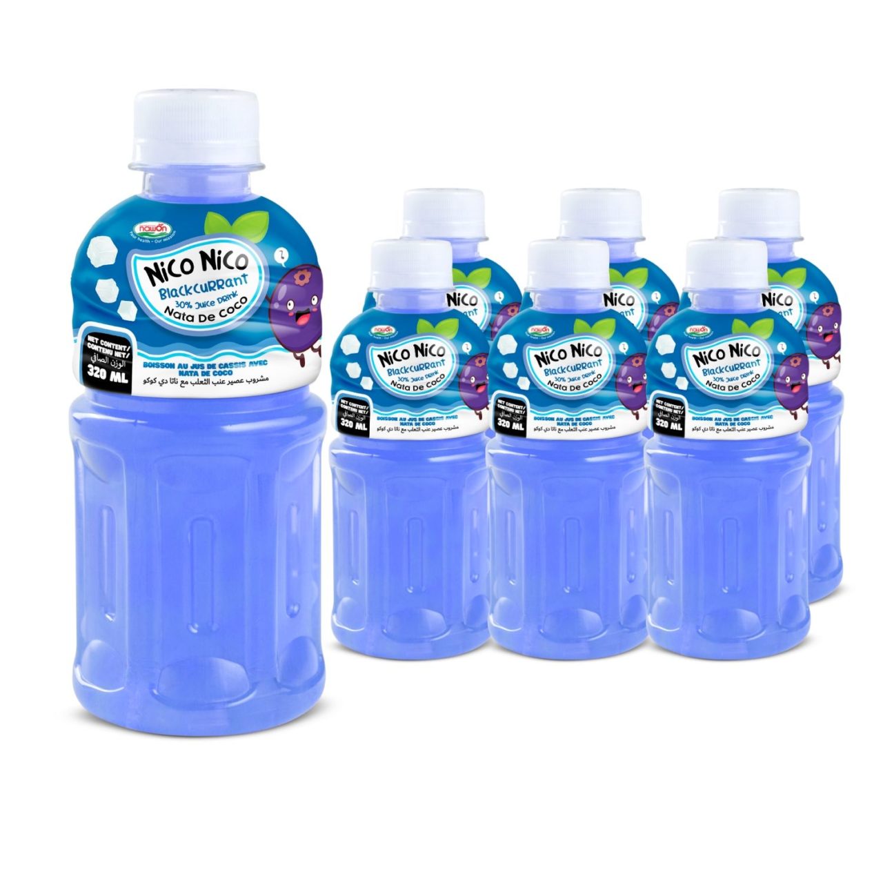 320ml nawon nata de coco juice black currant