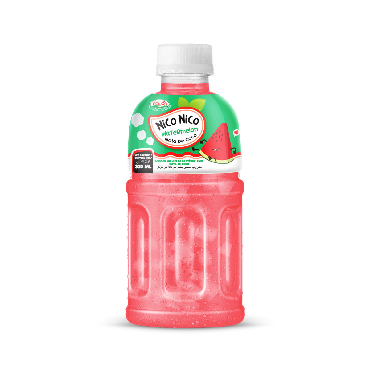 Nata De Coco Watermelon Fruit Juice