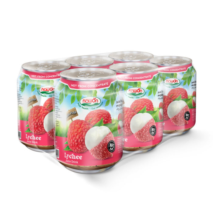 Can 250ml nawon natural lychee fruit juice (2)