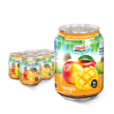 Can 250ml nawon natural mango fruit juice