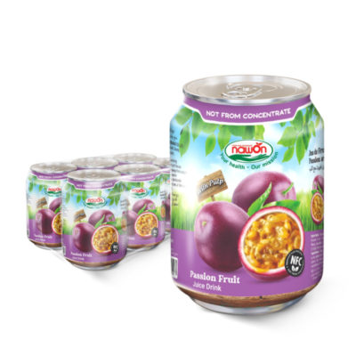 Can 250ml nawon natural passion fruit juice