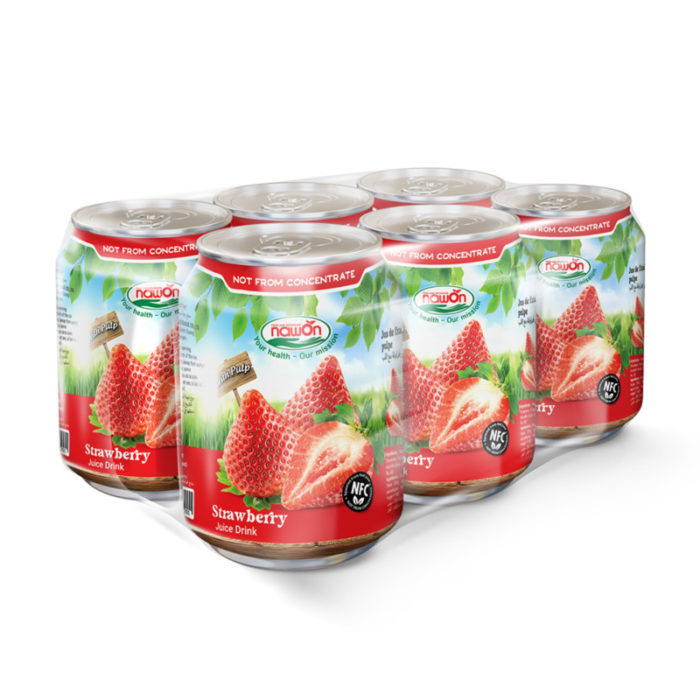 Can 250ml nawon natural strawberry fruit juice (2)