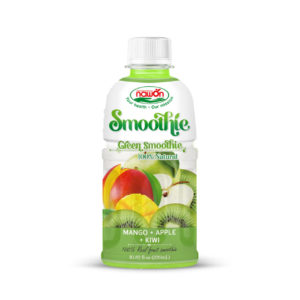 Pet bottle 320 ml 10 82 fl oz green smoothie from tropical fruits nawon