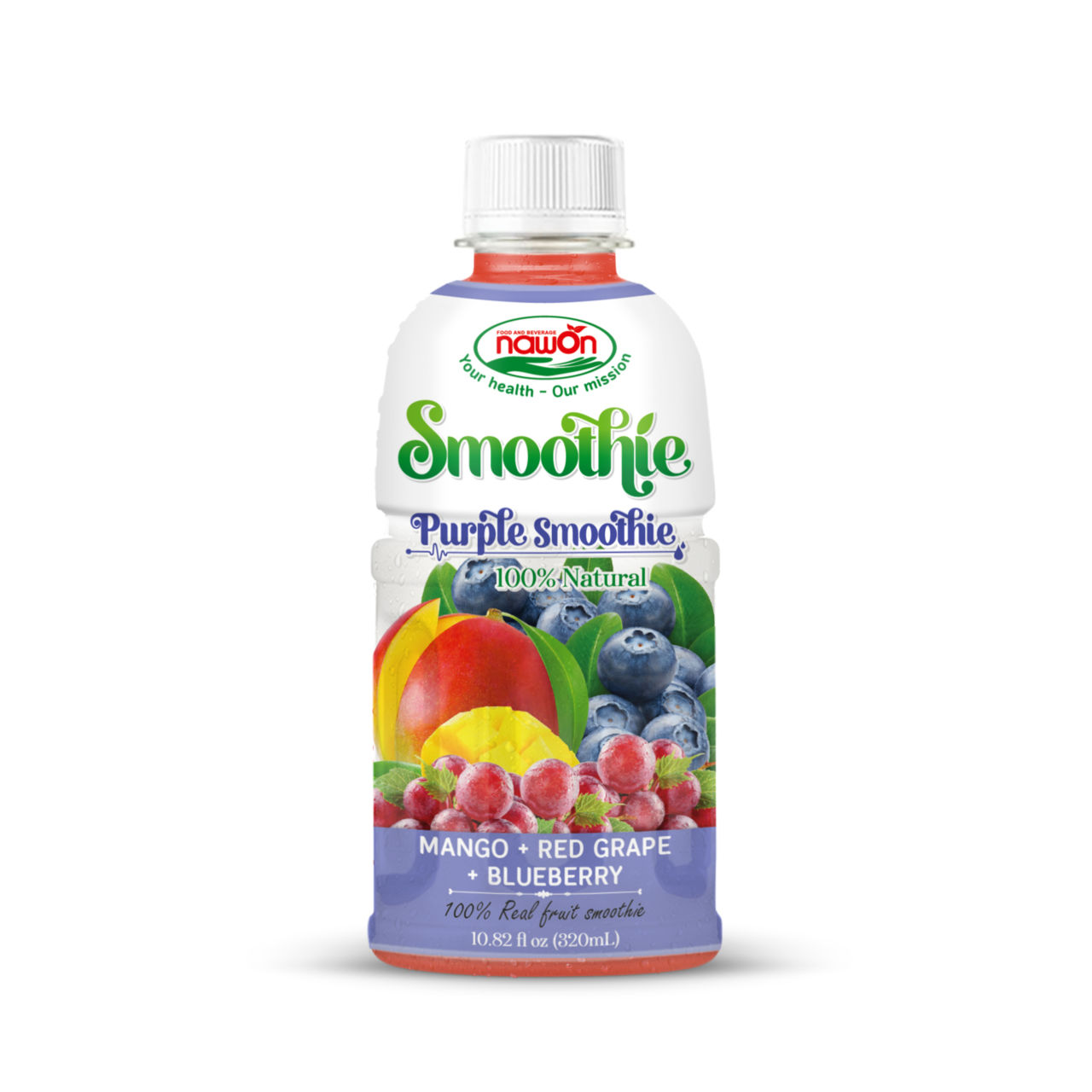 Pet bottle 320 ml 10 82 fl oz purple smoothie from tropical fruits nawon Pet bottle 320 ml 10 82 fl oz purple smoothie from tropical fruits nawon