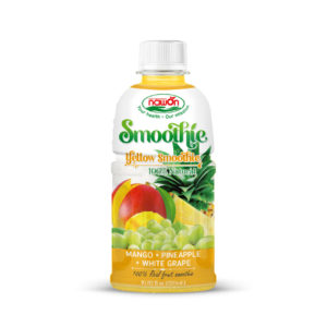 Pet bottle 320 ml 10 82 fl oz yellow smoothie from tropical fruits nawon