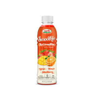 Pet bottle 490 ml 16 56 fl oz smoothie with fresh red fruits nawon