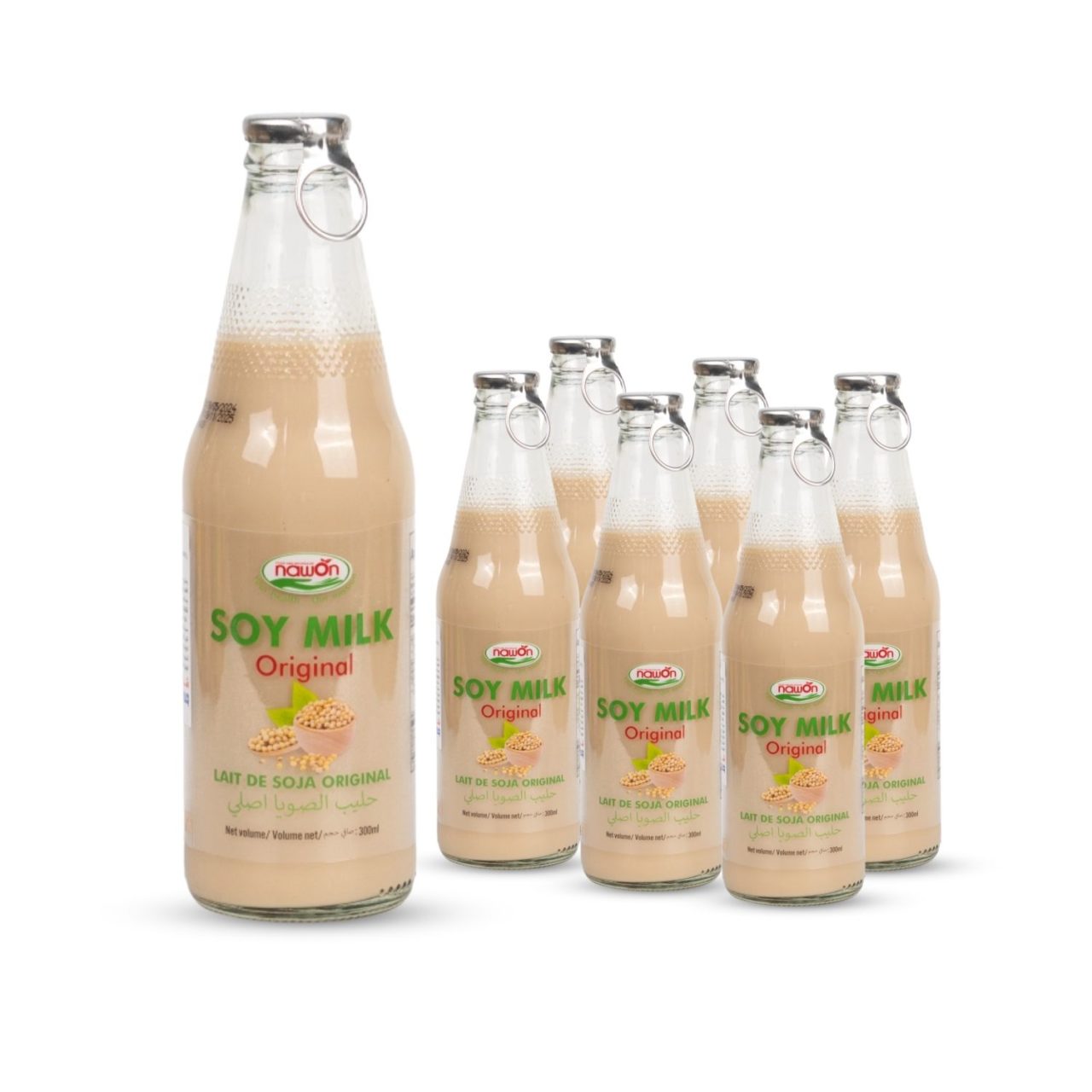 300ml nawon soya milk original flavor