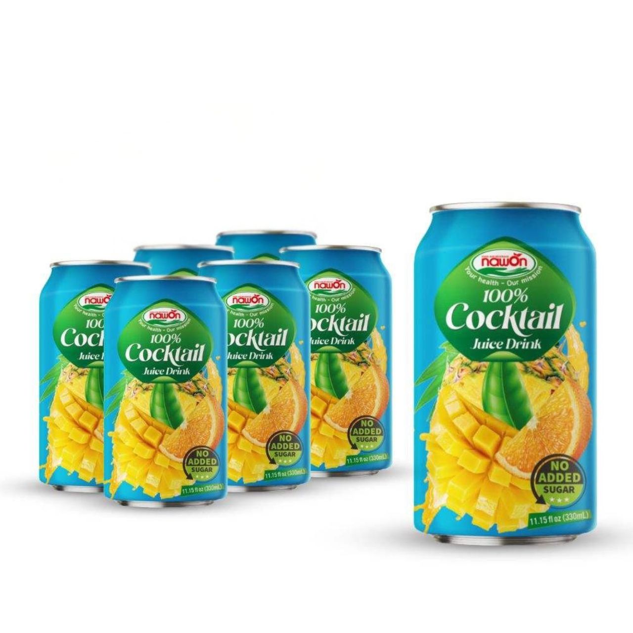 330ml nawon healthy 100 fruit juice cocktail