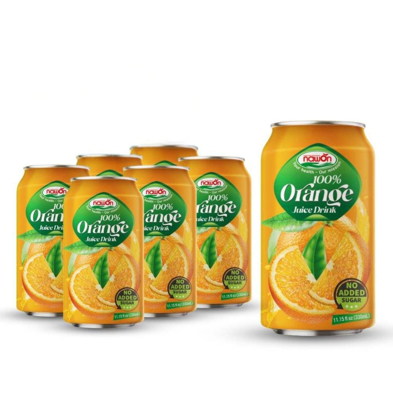 330ml nawon healthy 100 fruit juice orange
