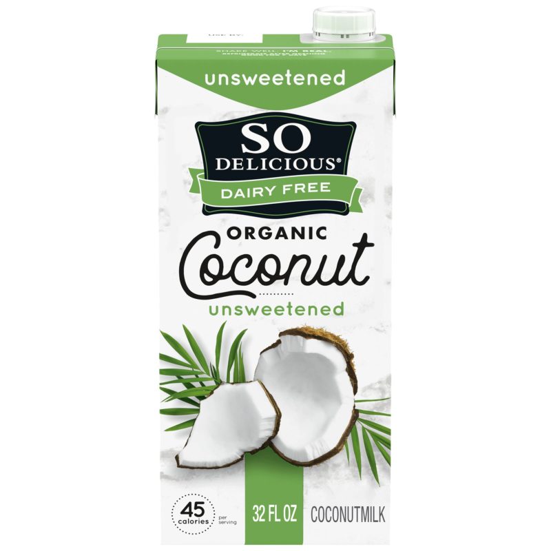 So delicious coconut milk