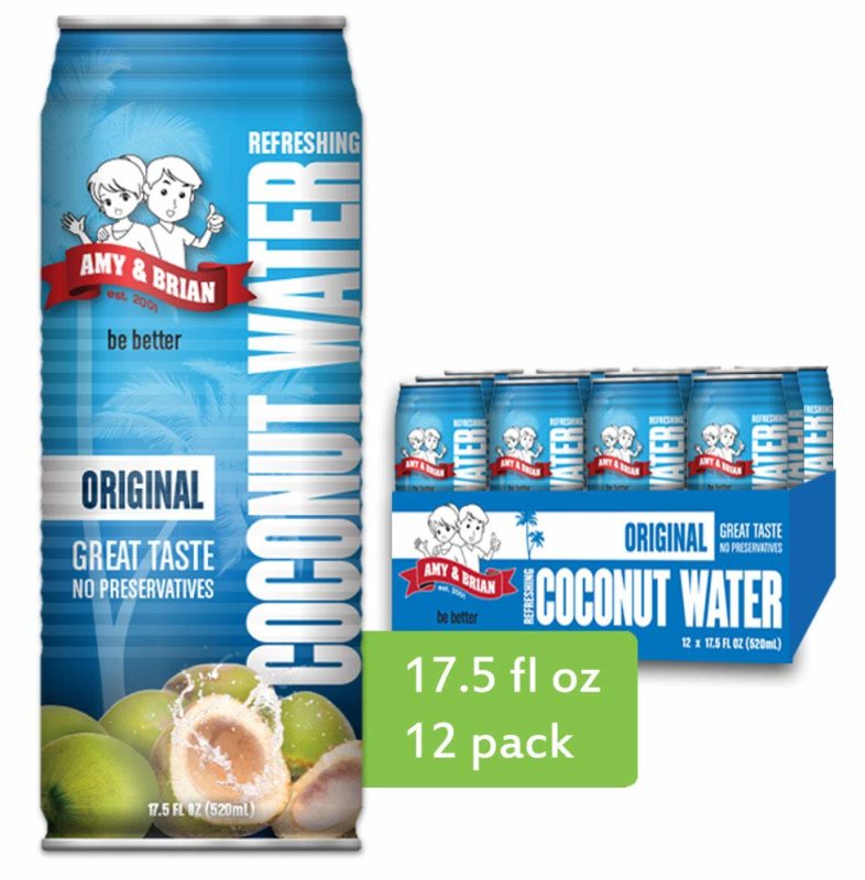 amy&brian coconut water
