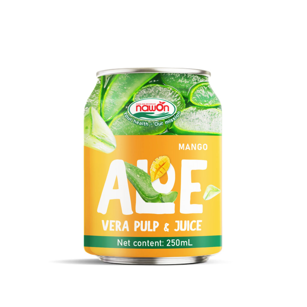 250ml Organic Aloe Vera Juice Mango