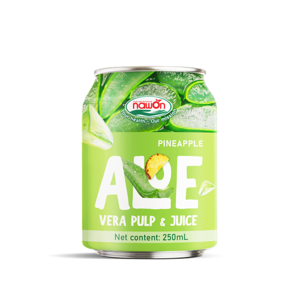 250ml Organic Aloe Vera Juice Pineapple