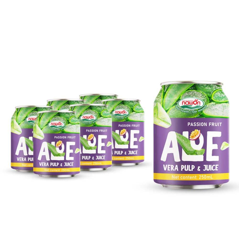 250ml wholesale organic aloe vera juice passion fruit