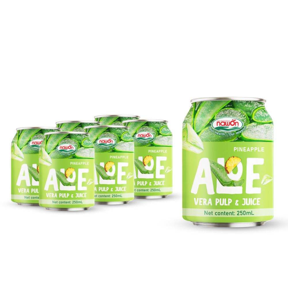 250ml wholesale organic aloe vera juice pineapple