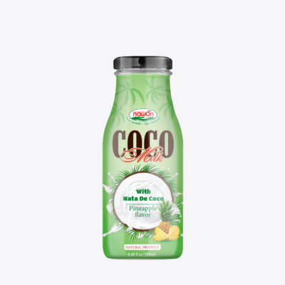 Coconut Milk Nata De Coco Pineapple